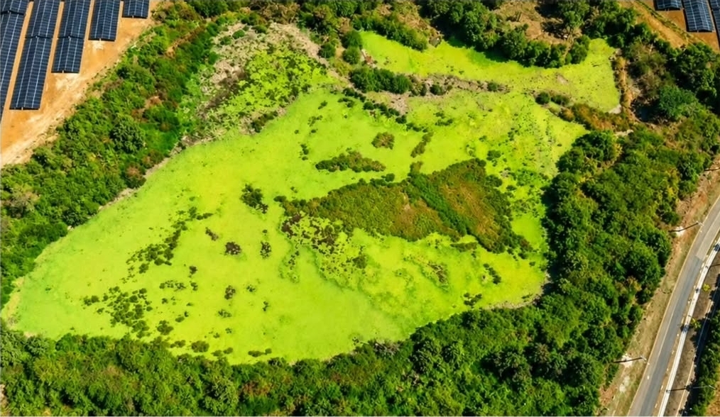 Açude da Ema, em Fernando de Noronha, passa por obras de recuperação